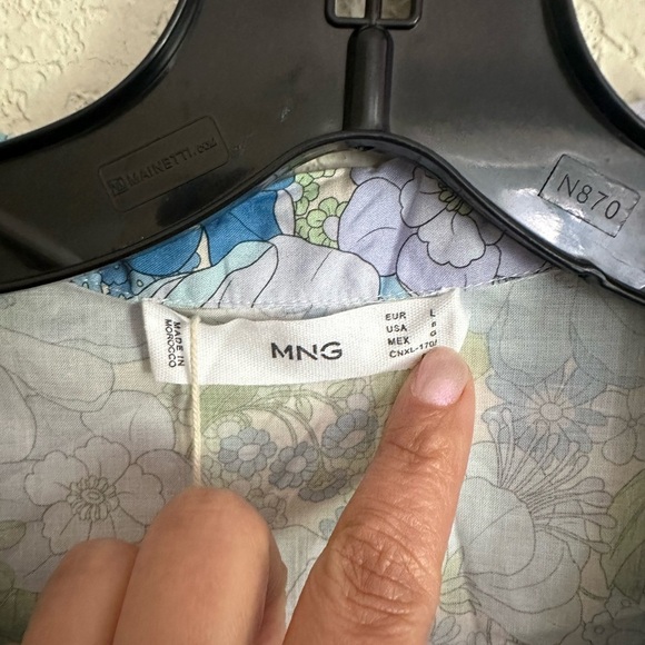 MNG Printed Cotton-blend Top/ Shorts Set NWT - Picture 9 of 9